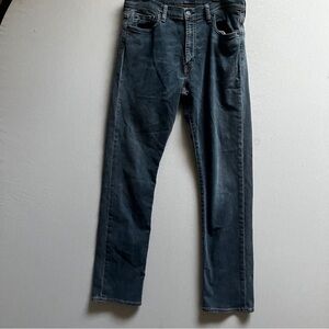 Levi’s 513 Slim Straight Jeans Blue Denim Men’s Sz 33